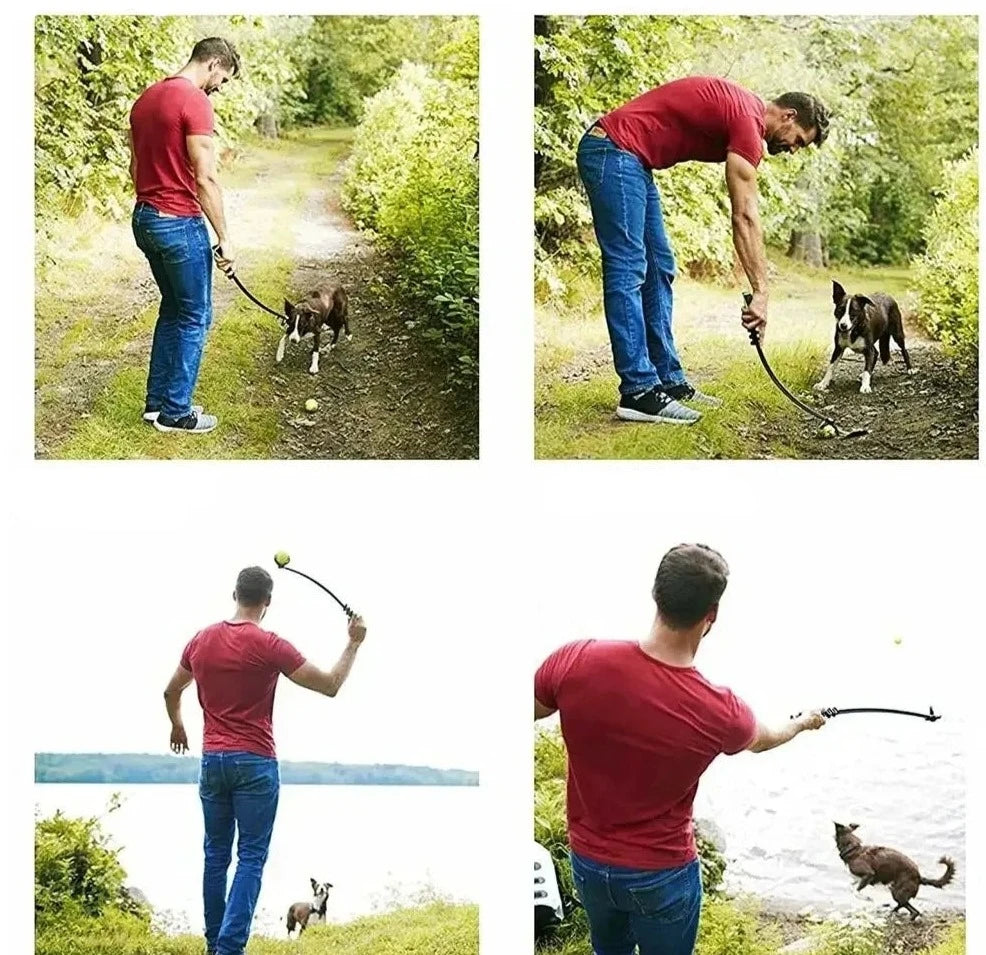 Dog toy “ball thrower”