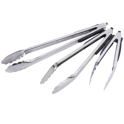 Grill tongs (stainless steel)