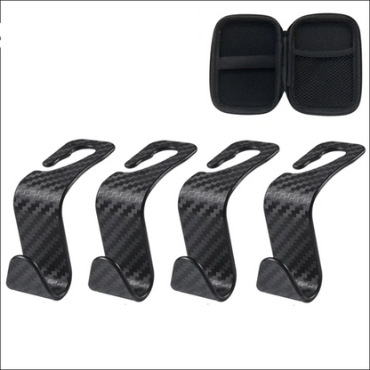 Car Headrest Hook/Mount (Pack of 4)